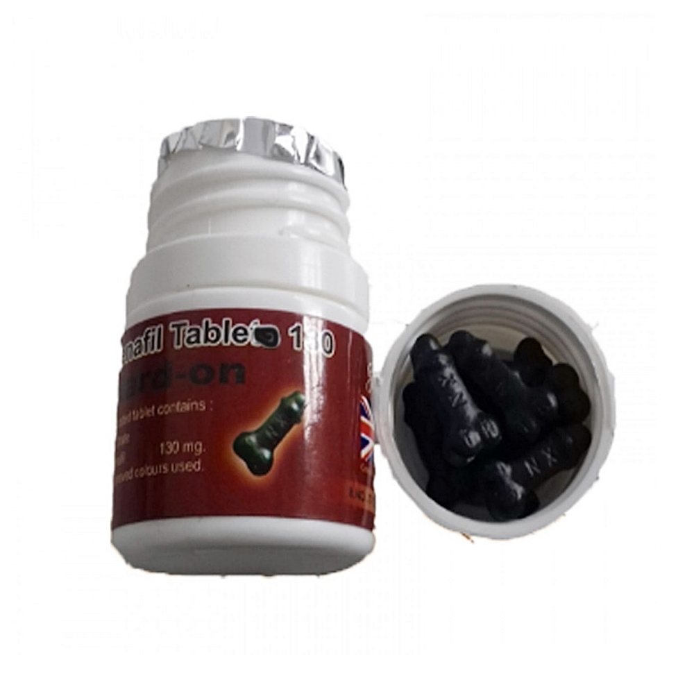 Toptan Sildenafil Tablets 130mg Green Valley Siyah