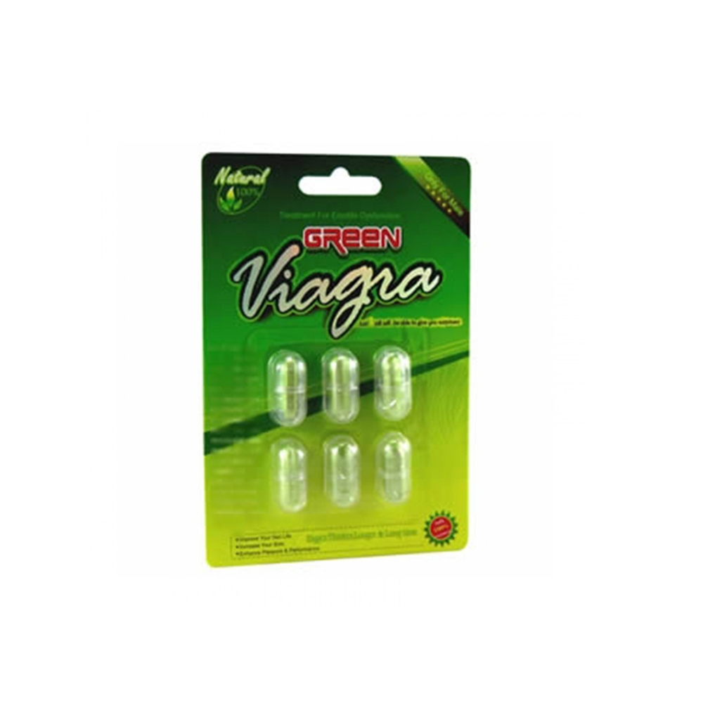 Toptan Green Viagra Bitkisel Ereksiyon Hap
